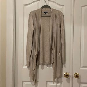 Tan cardigan